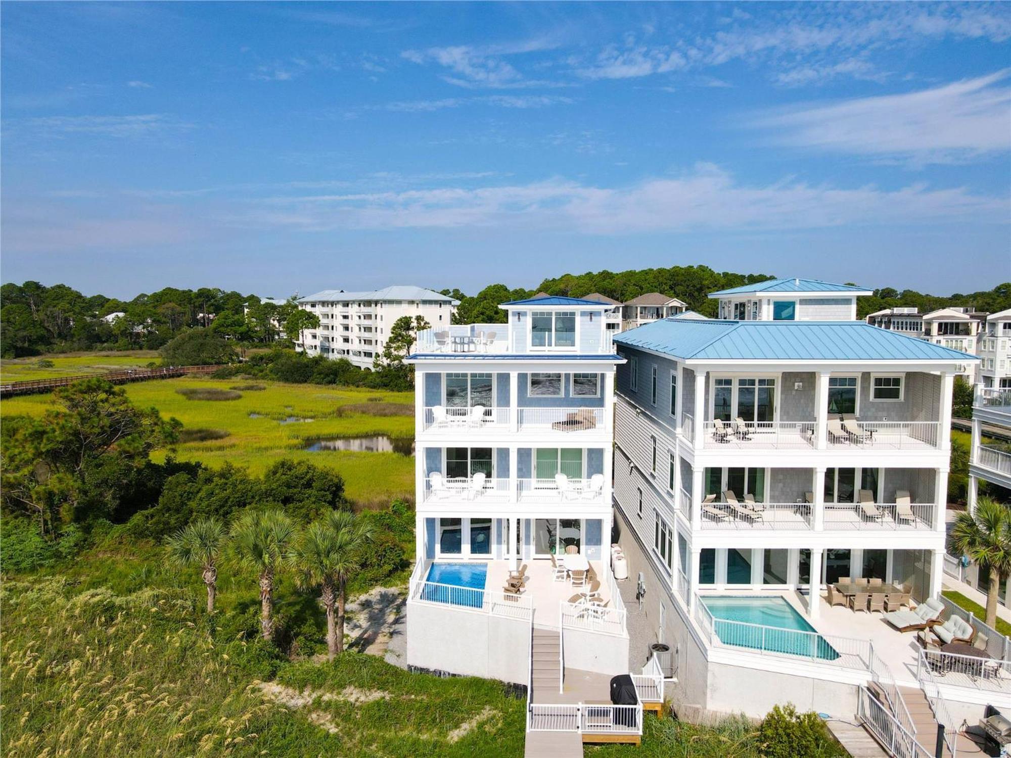 8 Terra Bella Trace- Oceanfront, 6 Primary Rooms, Pool, Roof Top, Free Activities Included 希爾頓黑德島 外观 照片