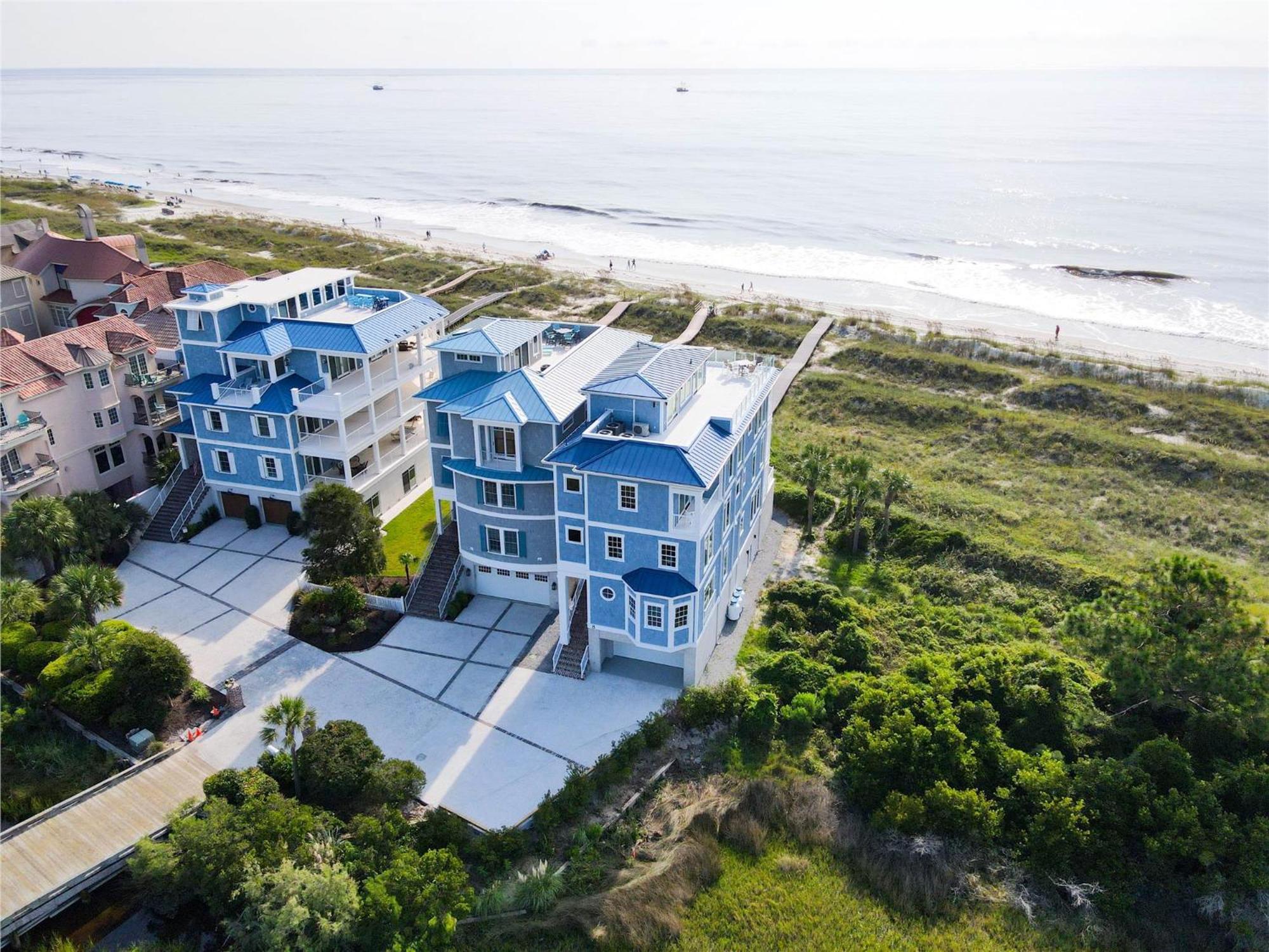 8 Terra Bella Trace- Oceanfront, 6 Primary Rooms, Pool, Roof Top, Free Activities Included 希爾頓黑德島 外观 照片